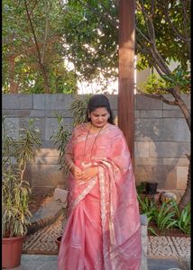Jimmy Choo Saree With Ready Blouse