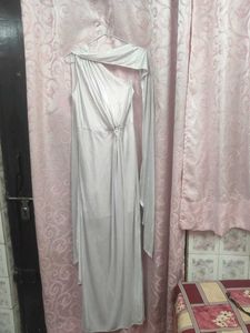 Elegant One-Shoulder Maxi Dress