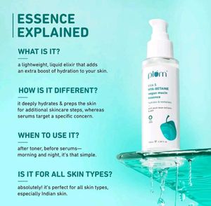 Plum Cica &amp;Hya -Betaine Vegan Mucin Essence