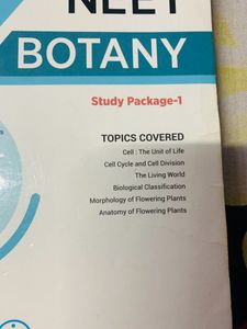 AAKASH botany Neet Book