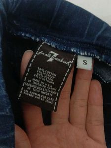 Dark Wash Denim Jeggings