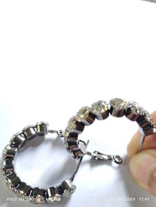 Stone Finished Earring