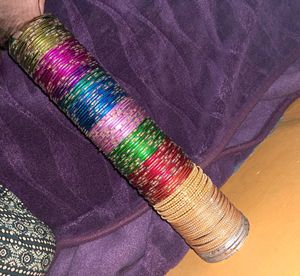 Metal Bangles Multicolor SET