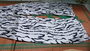 Satin Zebra Print Plazoo 💕😍🤩