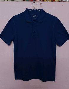 M&S Men's Royal Blue Tshirt