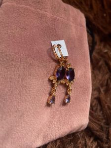 Gemstone earrings
