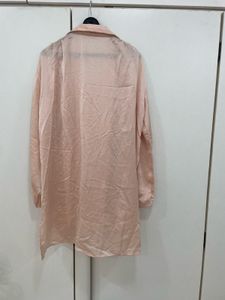 ✨ Thrift Alert: Zara Blush Lumina Tunic! 🌸