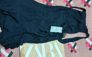 Chic Black Halter Mini Dress