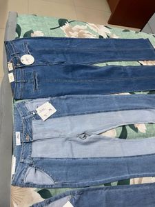 Patchwork Denim Jeans