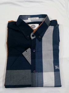 Burberry Plaid Button-Down Shirt