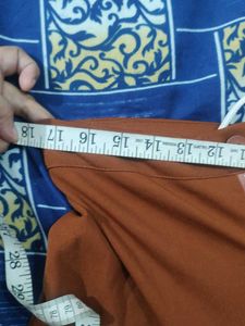 shein Brown Flared Pants