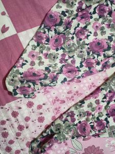 Floral Print Tulip Pants