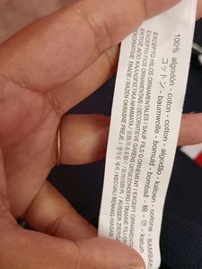 ZARA MAN Navy Blue Men&#39;s Tshirt