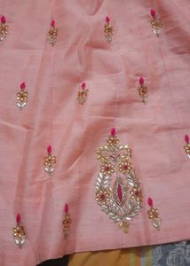 Elegant Pink Anarkali Party Gown