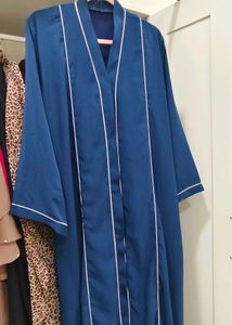 Elegant Blue Abaya