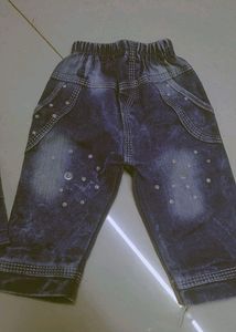 Like Now Please Jeans 1 Year Baby Girl One Pi's 50
