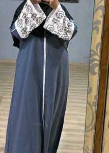 Dubai Abaya Burkha With Hijab Duppata Black
