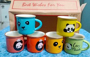 Small Size Panda Mug Set (6)