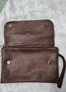 Brown pouch