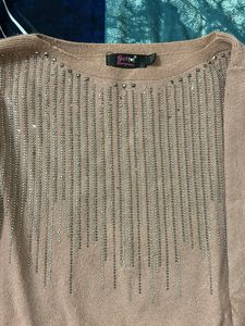 Pink Embellished Top