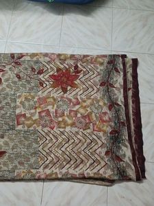 Floral Print Saree
