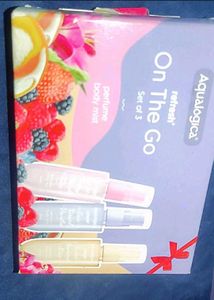 Aqualogica Perfume Body Mist Set(New,unused)