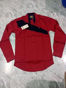 Red Color Men&#39;s Branded shirt From Rack Fuel