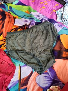 Heart Print Panties