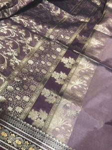 Price Drop Pure Silk Saree💙🩵