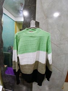 Striped Knit Sweater
