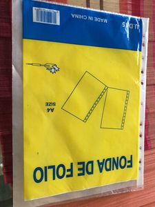 Transparent File Folder Sleeves
