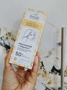 Foxtale Tinted Fluid Sunscreen