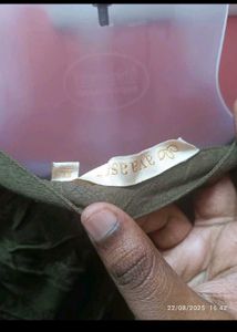 Xl Elegant Olive Green A Line Kurta