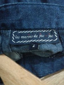 Denim Skirt With Handwork Detailing