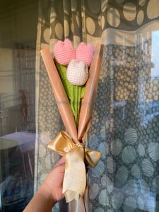 Crochet Tulip Bouquet