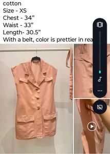 Pink Coat Dress