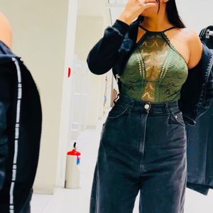 Olive Lace Bodysuit
