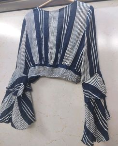 Cute Wrap Crop Top