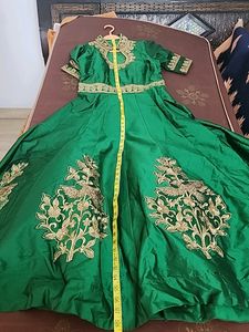 Party Wear Heavy Gown Silk