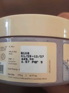 mCaffeine Blueberry Breeze Body Scrub