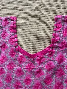 Pink Salwaar Suit With Dupatta