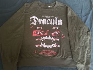 Dracula Graphic Sweatshirt