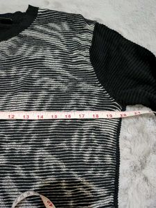 Armani exchange Abstract Print Long Sleeve Top