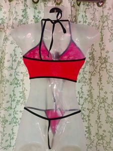 Red Lingerie with suspender