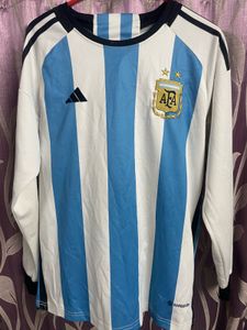 Argentina Jersey full sleeves world cup edition