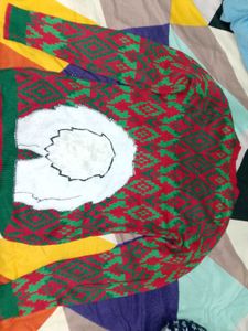 upper long sweater with bottom