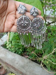 Silver Work Earings