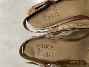 NATURALIZER Genuine leather Slingbacks -  Rosegold