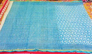 Sky Blue Saree