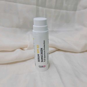 CosIQ SPF 50 Sunscreen Serum – 30ml (Unused)